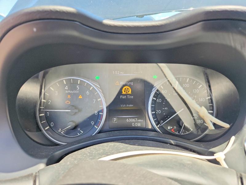 2018 Infiniti Q50 VIN JN1EV7AR6JM433316 COPART salvage auction — SIDE, Il - Salvage Certificate, sold $4,500 on 2026-07-23 (photo 9)