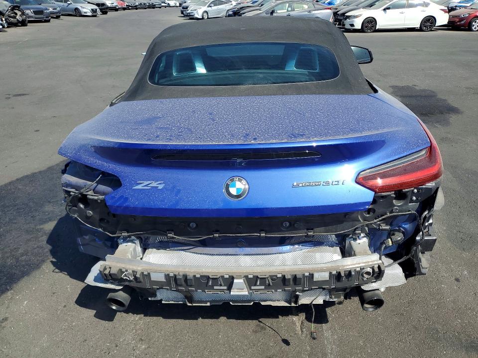 2023 BMW Z4 VIN WBAHF3C03PWY27056 COPART salvage auction — FRONT END, Ca - Salvage Certificate, sold $11,000 on 2026-07-13 (photo 6)