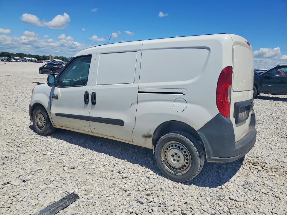 2019 Ram Promaster city VIN ZFBHRFAB6K6M58222 COPART salvage auction — FRONT END, Mi - Certificate Of Title, sold $525 on 2026-07-13 (photo 2)