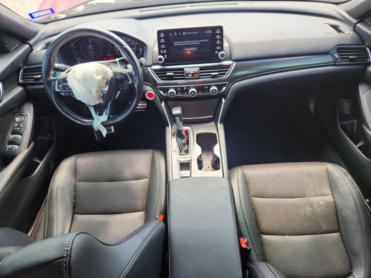 2019 Honda Accord VIN 1HGCV1F35KA144406 COPART salvage auction — Front End, TX - SALVAGE VEHICLE TITLE, sold $2,350 on 2026-07-09 (photo 8)
