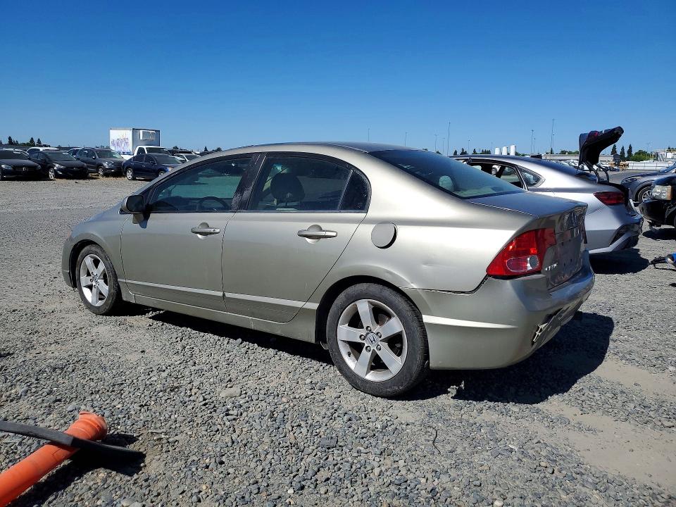 2007 Honda Civic VIN JHMFA16837S007449 COPART salvage auction — REAR END, Ca - Salvage Certificate, sold $850 on 2026-07-07 (photo 2)