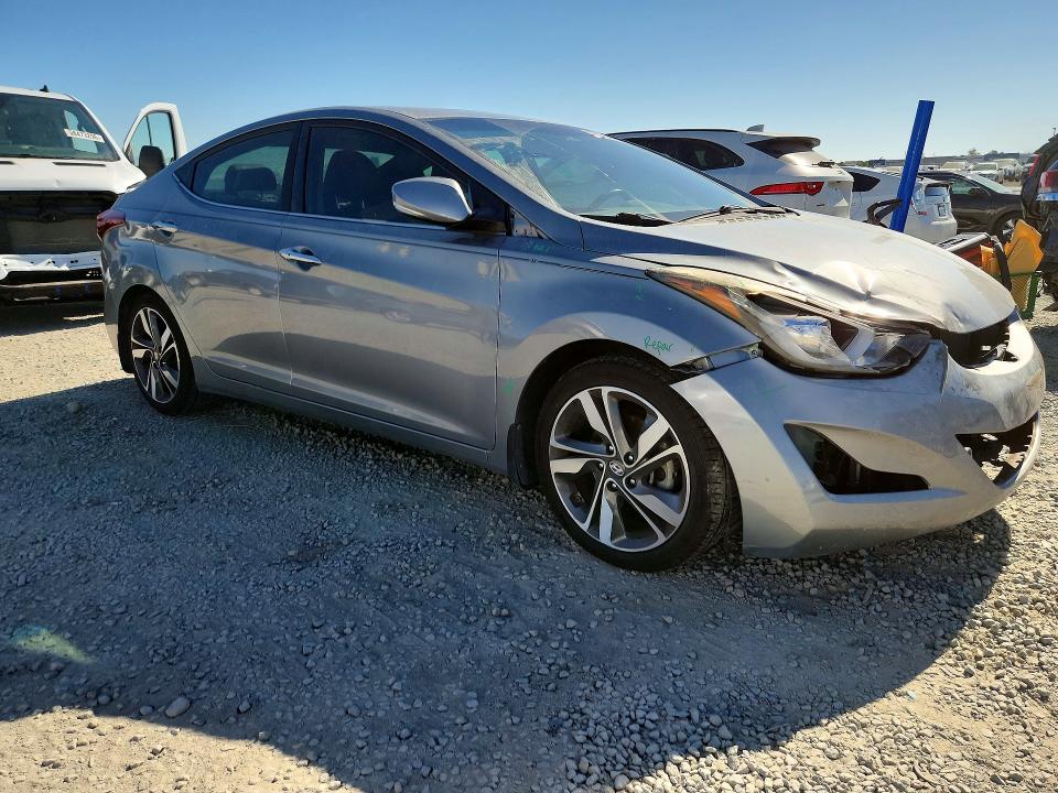 2014 Hyundai VIN KMHDH4AE3EU204461 COPART salvage auction — FRONT END, CA - SALVAGE CERTIFICATE, sold $1,800 on 2026-07-24 (photo 4)