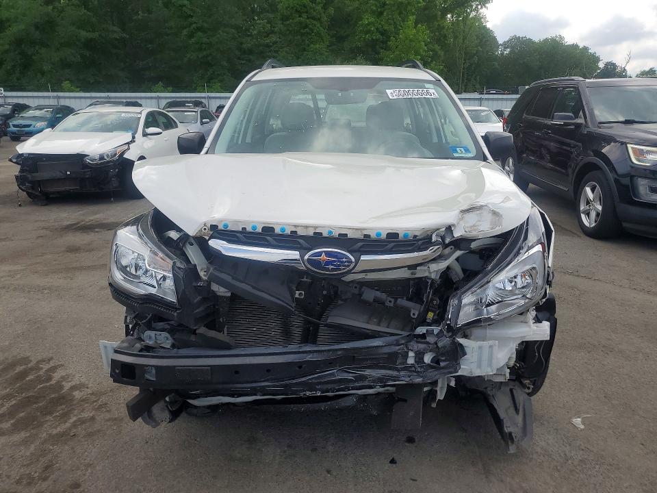 2018 Subaru Forester VIN JF2SJABC6JH596304 COPART salvage auction — FRONT END, Nj - Cert Of Title-Salvage, sold $2,450 on 2026-07-14 (photo 5)