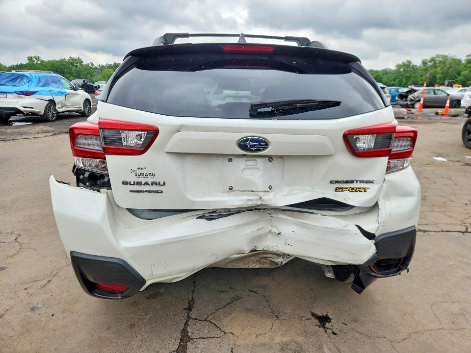 2022 Subaru Xv VIN JF2GTHSC6NH228154 COPART salvage auction — REAR END, Pa - Certificate Of Salvage, sold $4,650 on 2026-07-17 (photo 6)