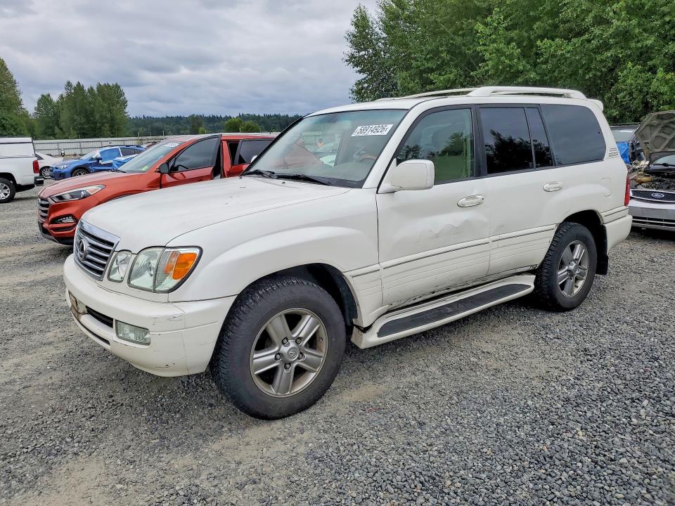 2006 Lexus Lx 470 VIN JTJHT00WX64018342 COPART salvage auction — SIDE, WA - BILL OF SALE, sold $7,100 on 2026-07-13 (photo 1)