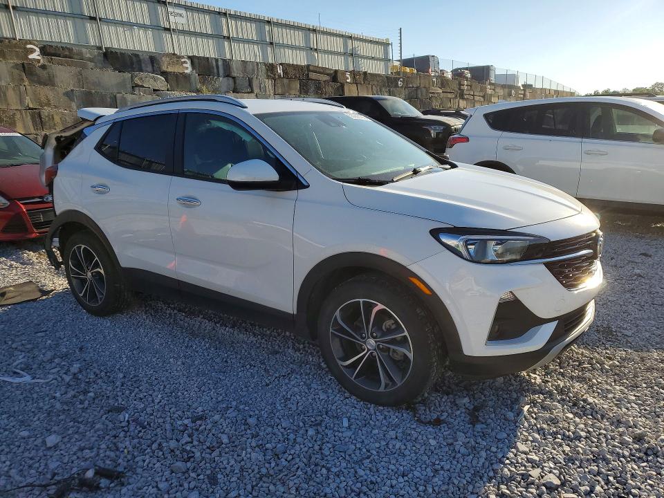 2023 Buick Encore VIN KL4MMDSL5PB073944 COPART salvage auction — REAR END, Oh - Cert Of Title-Salvage, sold $3,700 on 2026-07-02 (photo 4)
