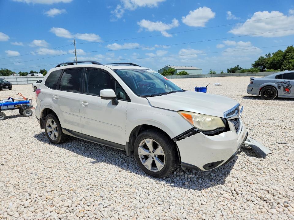 2015 Subaru VIN JF2SJADC3FH400842 COPART salvage auction — FRONT END, TX - SALVAGE VEHICLE TITLE (P), sold $375 on 2026-07-09 (photo 4)