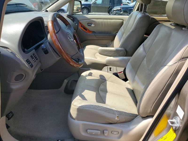 2001 Lexus Rx 300 VIN JTJHF10U410219097 COPART salvage auction — REAR END, PA - CERT OF SALV-R=RECONSTRUCTED, sold $400 on 2026-07-28 (photo 7)