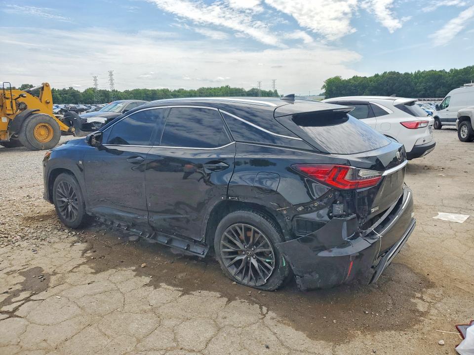 2017 Lexus Rx VIN 2T2BZMCA1HC065107 COPART salvage auction — REAR END, TN - SALVAGE CERTIFICATE, sold $15,400 on 2026-07-30 (photo 2)