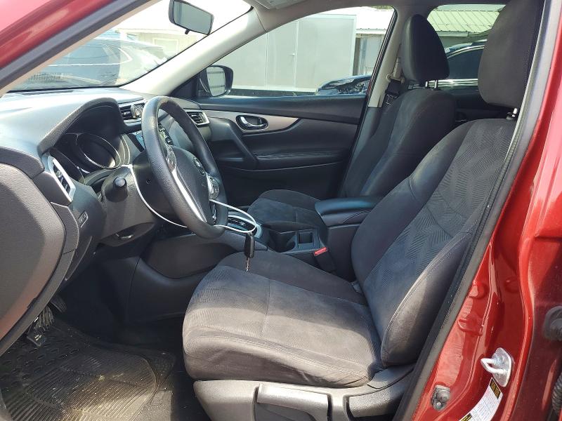 2016 Nissan Rogue VIN KNMAT2MV6GP697446 COPART salvage auction — WATER/FLOOD, MO - SALVAGE CERTIFICATE OF TITLE, sold $350 on 2026-07-27 (photo 7)