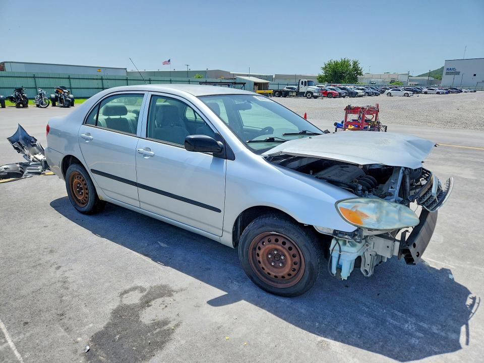2007 Toyota Corolla VIN JTDBR32E670133462 COPART salvage auction — FRONT END, Ok - Certificate Of Title, sold $725 on 2026-07-06 (photo 4)