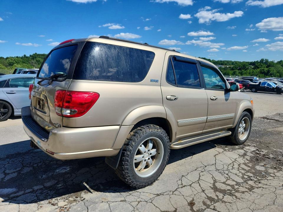 2007 Toyota VIN 5TDZT34A07S291447 COPART salvage auction — REAR END, Pa - Cert Of Title, sold $375 on 2026-07-10 (photo 3)