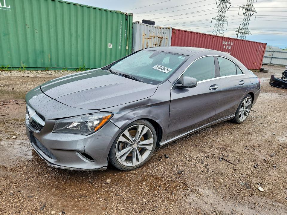 2017 Mercedes-benz Cla-klasse VIN WDDSJ4GB3HN428556 COPART salvage auction — FRONT END, Il - Salvage Certificate, sold $4,500 on 2026-07-16 (photo 1)