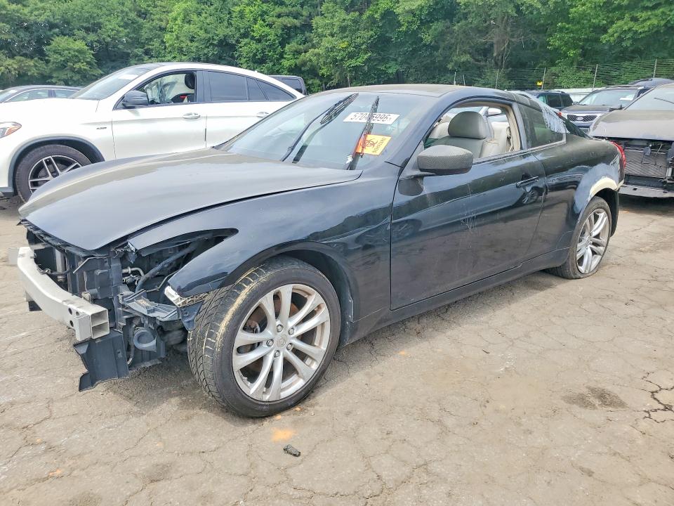 2009 Infiniti G37 VIN JNKCV64F89M651445 COPART salvage auction — FRONT END, GA - CERT OF TITLE-SALVAGE (P), sold $250 on 2026-07-31 (photo 1)