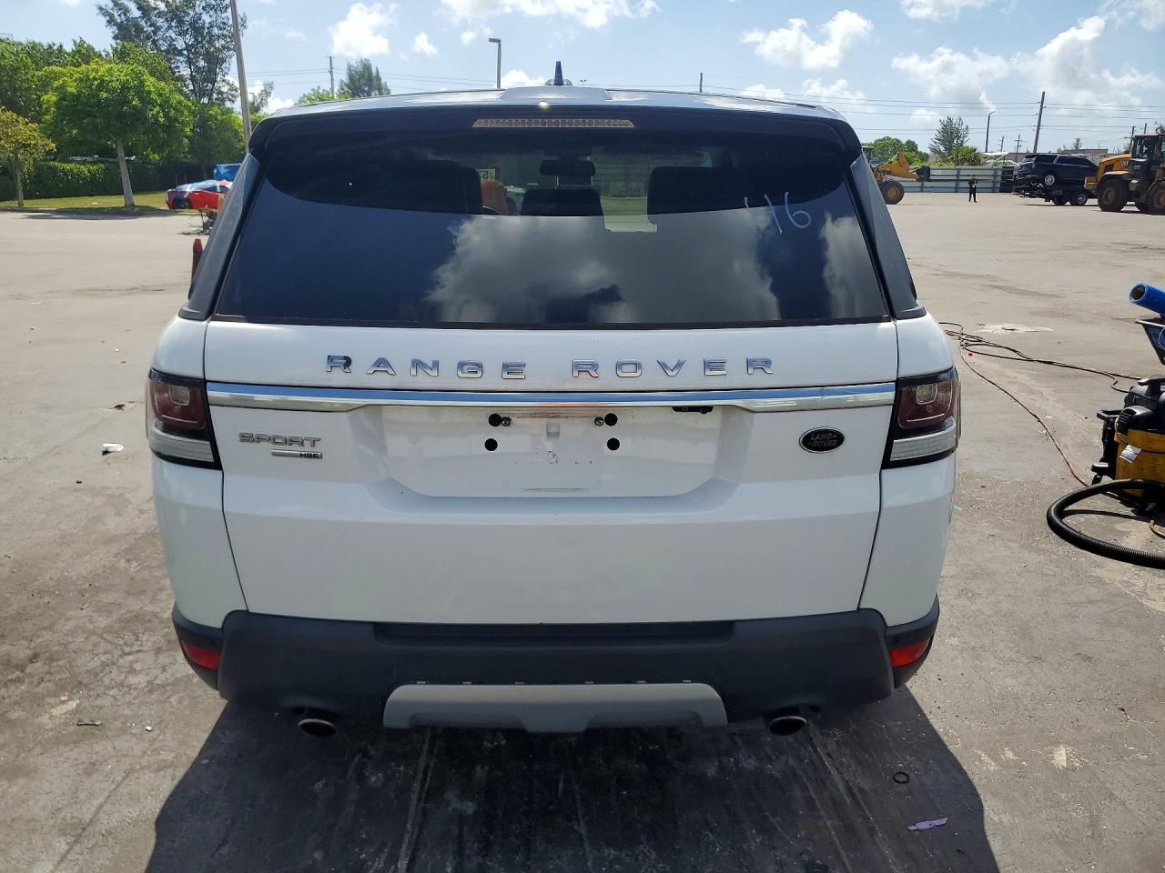 2016 Land Rover Range Rover Sport VIN SALWR2VF1GA637405 COPART salvage auction — Mechanical, FL - CERTIFICATE OF TITLE (P), sold $4,700 on 2026-07-01 (photo 6)