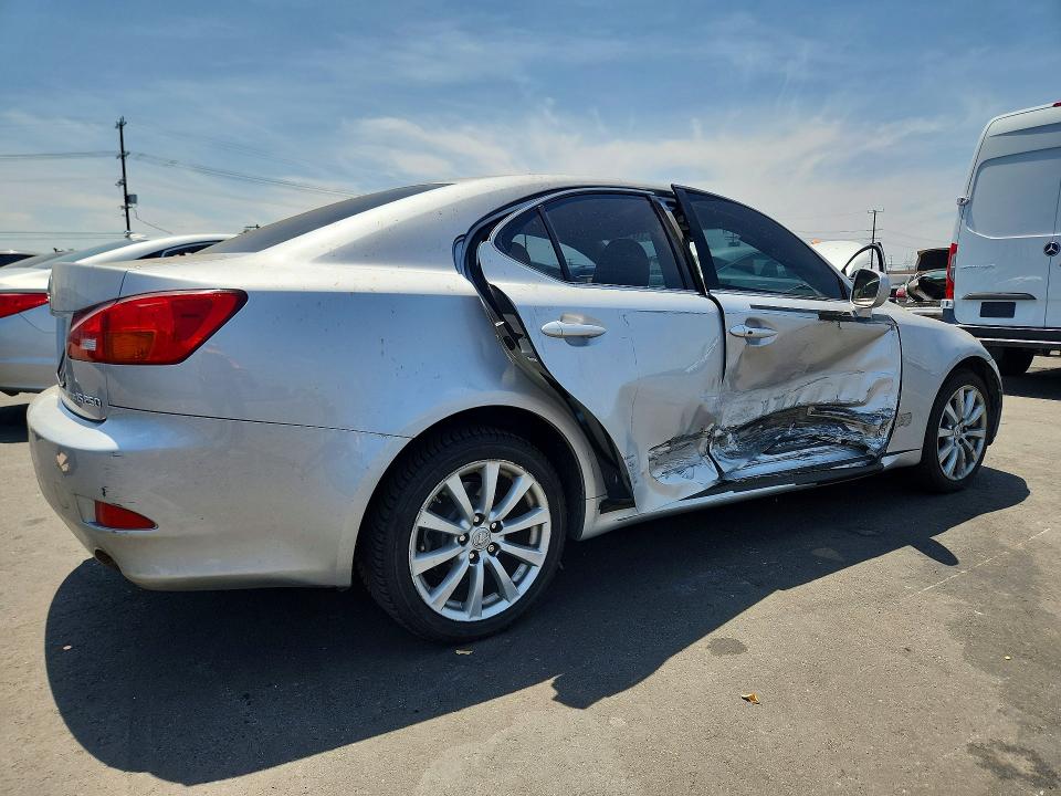 2006 Lexus Is 250 VIN JTHCK262165006864 COPART salvage auction — SIDE, Ca - Dis/Dlr/Exp Clean W/Salv Hist, sold $250 on 2026-07-03 (photo 3)
