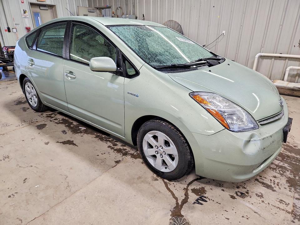 2007 Toyota Prius VIN JTDKB20U273274925 COPART salvage auction — FRONT END, Il - Salvage Certificate, sold $1,400 on 2026-07-21 (photo 4)