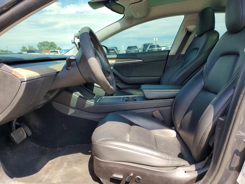2022 Tesla Model 3 VIN 5YJ3E1EB5NF288105 COPART salvage auction — UNDERCARRIAGE, In - Cert Of Title-Salvage Title, sold $150 on 2026-07-24 (photo 7)