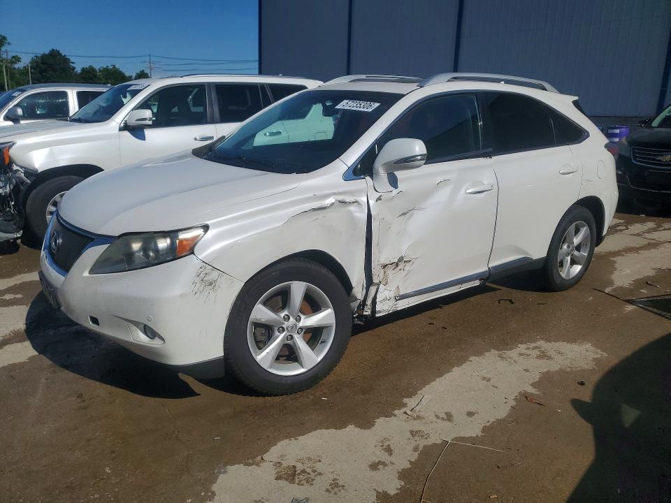 2012 Lexus Rx VIN 2T2BK1BA0CC126525 COPART salvage auction — SIDE, Ky - Cert Of Title-Salvage, sold $2,300 on 2026-07-29 (photo 1)