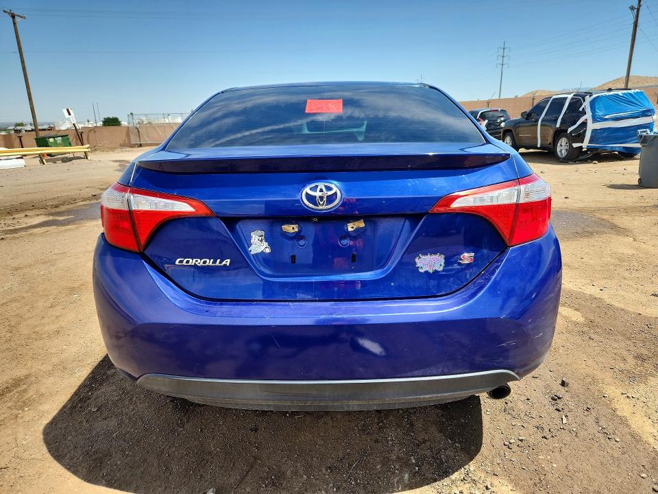 2014 Toyota Corolla VIN 5YFBURHEXEP156724 COPART salvage auction — FRONT END, NM - CERT OF TITLE-SALVAGE, sold $2,550 on 2026-07-27 (photo 6)