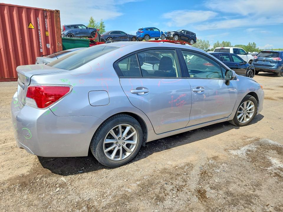2013 Subaru VIN JF1GJAC6XDH026202 COPART salvage auction — REAR END, On - Permit No Brand - Unfit, sold $1,100 on 2026-07-30 (photo 3)