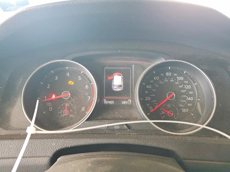 2017 Volkswagen Golf gti VIN 3VW4T7AU8HM056583 COPART salvage auction — REAR END, Tx - Salvage Vehicle Title, sold $5,400 on 2026-07-31 (photo 9)