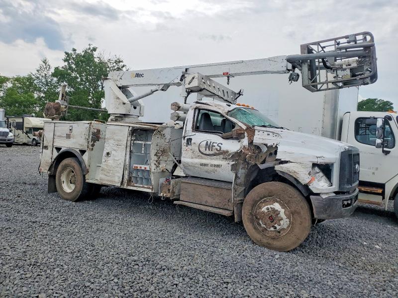 2019 Ford F650-f750 VIN 1FDWF7DX8KDF07261 COPART salvage auction — ROLLOVER, Ny - Mv-907A Salvage Certificate, sold $4,550 on 2026-07-23 (photo 9)