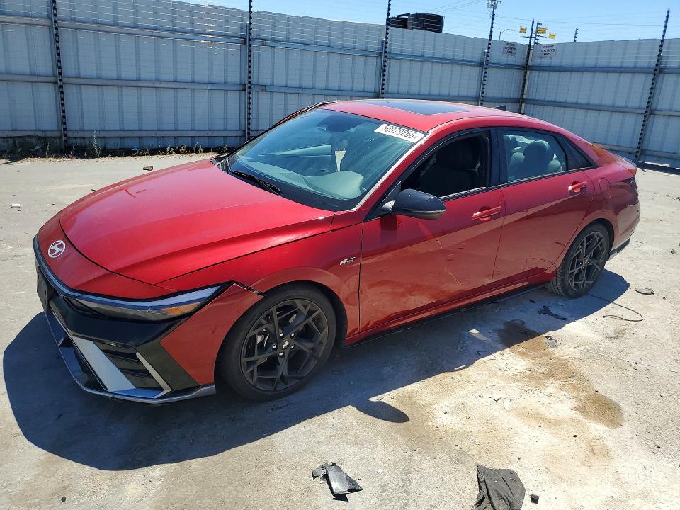 2024 Hyundai VIN KMHLR4DF6RU813353 COPART salvage auction — SIDE, Ca - Salvage Certificate, sold $4,100 on 2026-07-30 (photo 1)