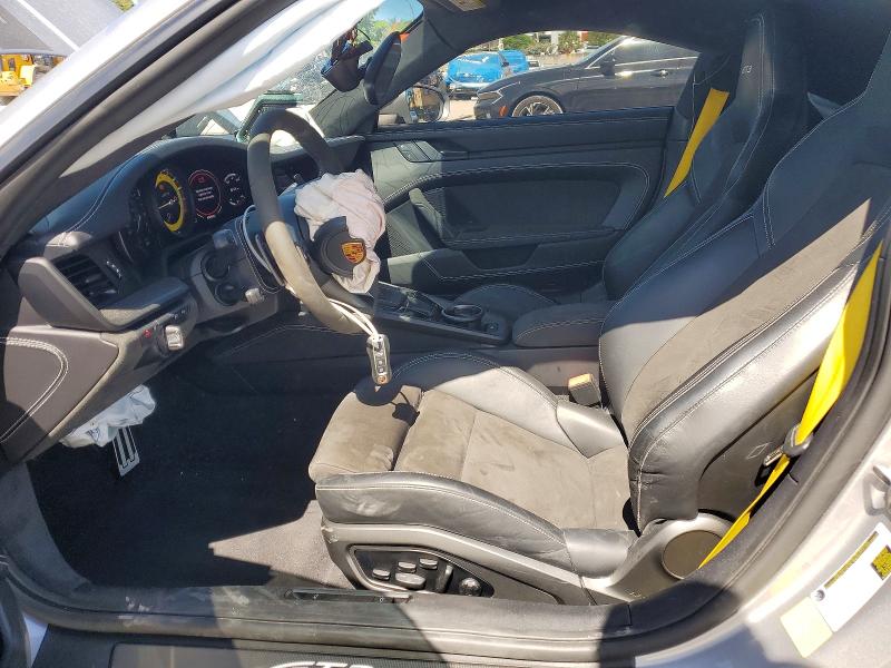 2022 Porsche 911 VIN WP0AC2A93NS268735 COPART salvage auction — FRONT END, Fl - Cert Of Title Slvg Rebuildable, sold $130,000 on 2026-08-13 (photo 7)