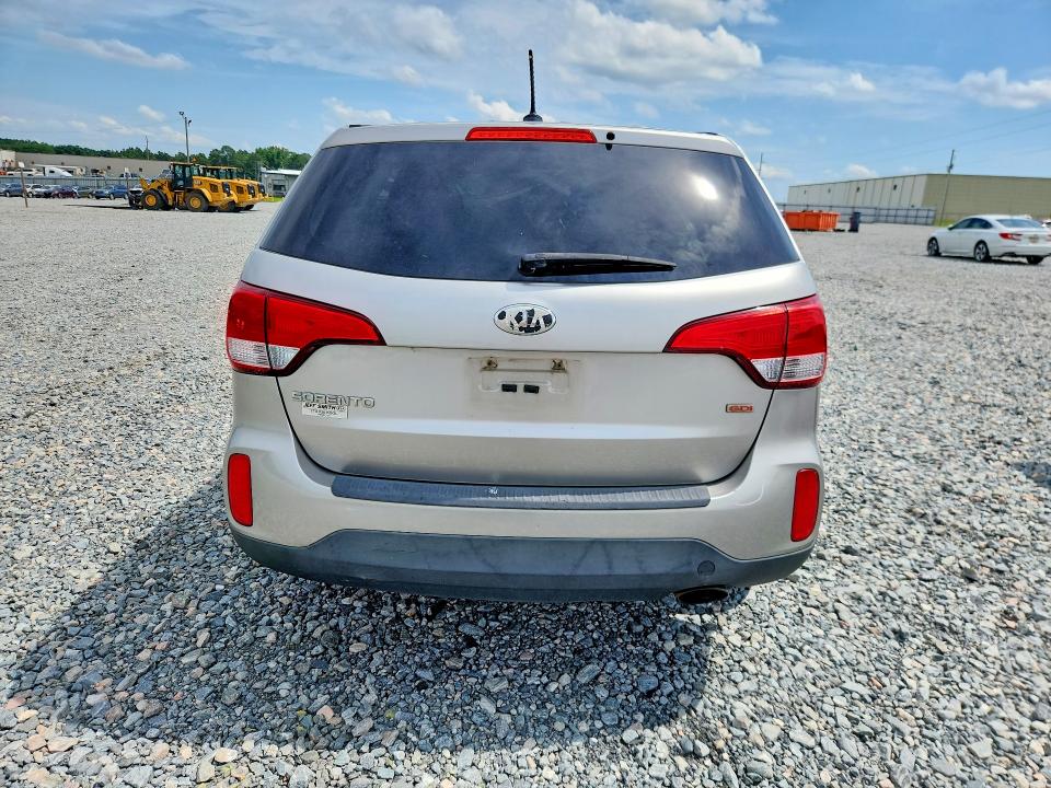 2014 Kia VIN 5XYKT3A65EG535959 COPART salvage auction — FRONT END, Ga - Cert Of Title-Salvage, sold $500 on 2026-07-07 (photo 6)