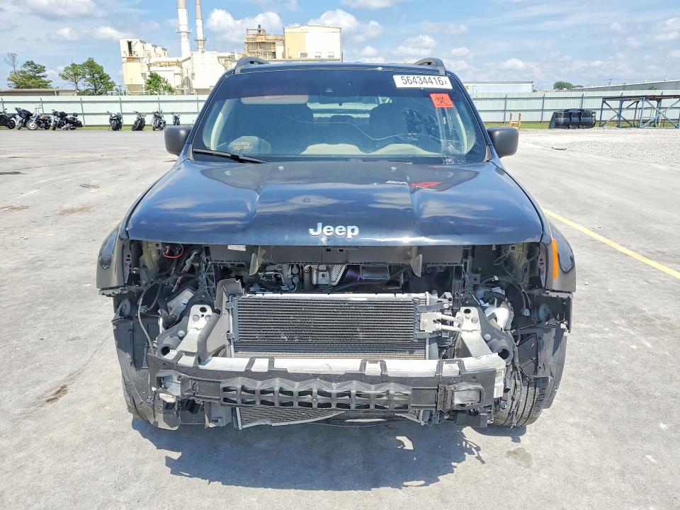 2022 Jeep VIN ZACNJDB18NPN87126 COPART salvage auction — FRONT END, Ok - Cert Of Title-Rebuilt, sold $3,600 on 2026-07-15 (photo 5)