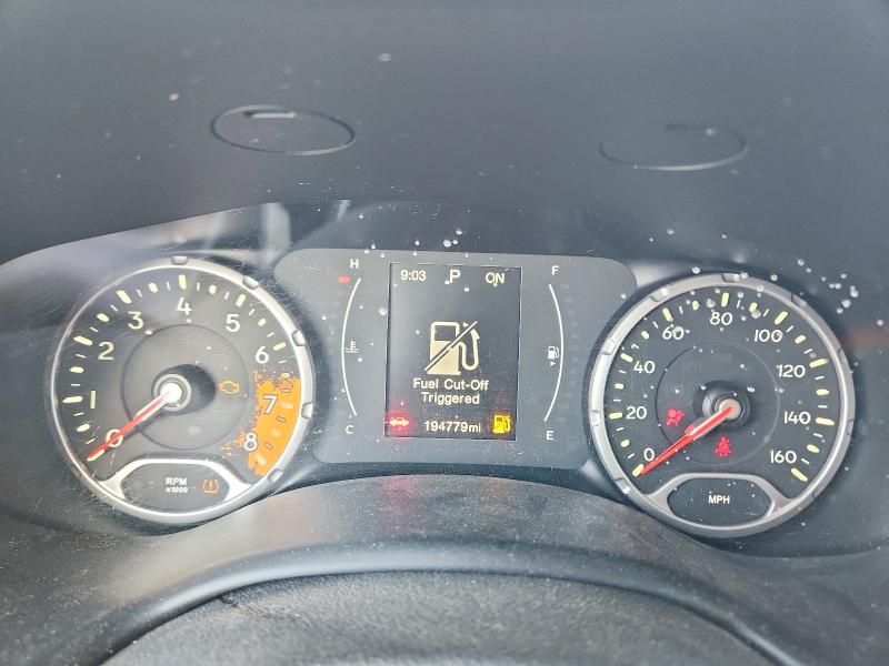 2016 Jeep Renegade VIN ZACCJAAT6GPD70401 COPART salvage auction — FRONT END, Ok - Cert Of Title-Salvage, sold $275 on 2026-07-08 (photo 9)