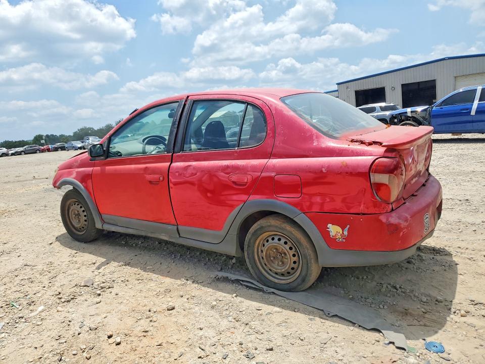 2000 Toyota Echo VIN JTDBT1233Y0080208 COPART salvage auction — FRONT END, Ga - Cert Of Title-Salvage, sold $275 on 2026-07-28 (photo 2)