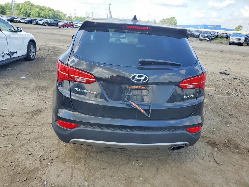 2013 Hyundai Santa fe VIN 5XYZU3LB9DG070266 COPART salvage auction — FRONT END, Mi - Cert Of Title-Rebuilt Salvage, sold $2,350 on 2026-07-07 (photo 6)