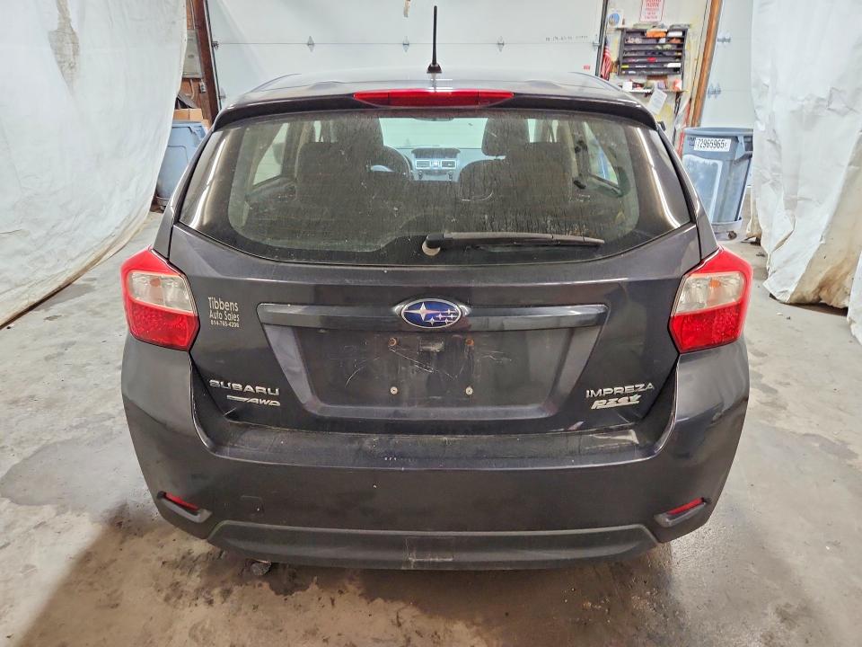 2016 Subaru Impreza VIN JF1GPAA61G8234037 COPART salvage auction — FRONT END, Pa - Certificate Of Salvage, sold $300 on 2026-07-09 (photo 6)