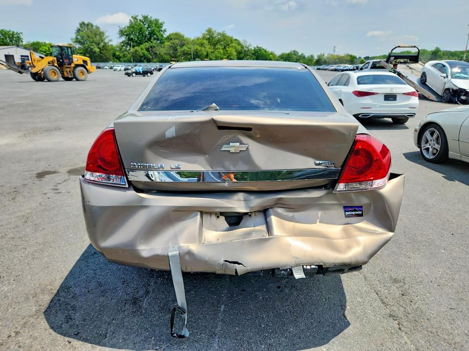 2007 Chevrolet Impala VIN 2G1WB58K179313073 COPART salvage auction — REAR END, NJ - CERT OF TITLE-SALVAGE (P), sold $500 on 2026-07-02 (photo 6)