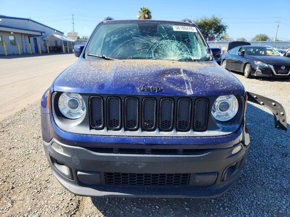 2018 Jeep Renegade VIN ZACCJABB5JPH06178 COPART salvage auction — FRONT END, Ca - Salvage Certificate, sold $1,750 on 2026-07-28 (photo 5)