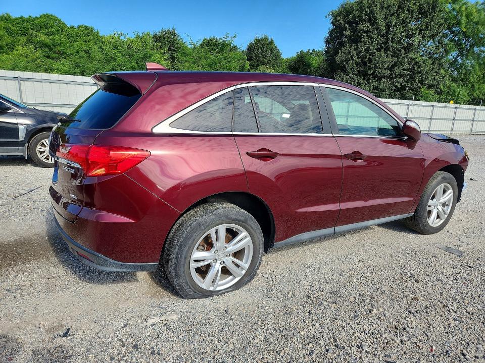 2014 Acura Rdx VIN 5J8TB4H30EL000455 COPART salvage auction — FRONT END, Mt - Salvage Certificate Of A Vehic, sold $1,550 on 2026-08-03 (photo 3)
