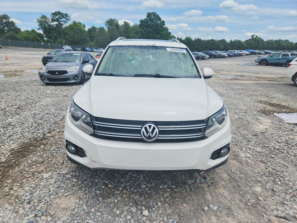 2013 Volkswagen Tiguan VIN WVGBV7AX5DW519946 COPART salvage auction — REAR END, Tn - Salvage Certificate, sold $1,100 on 2026-07-30 (photo 5)