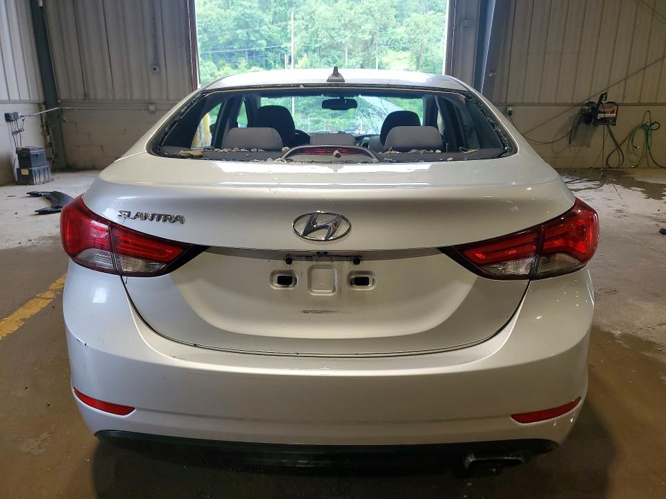 2016 Hyundai VIN KMHDH4AH5GU554042 COPART salvage auction — ROOF, Pa - Certificate Of Salvage, sold $1,950 on 2026-07-08 (photo 6)