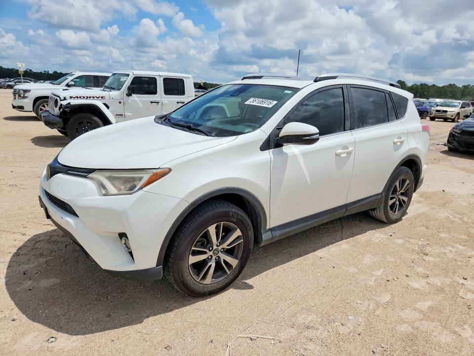 2017 Toyota Rav 4 VIN JTMWFREV6HJ114849 COPART salvage auction — FRONT END, Tx - Salvage Vehicle Title, sold $5,100 on 2026-07-28 (photo 1)