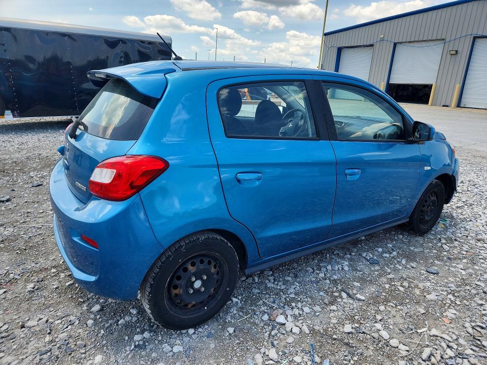 2019 Mitsubishi Mirage VIN ML32A3HJ3KH014292 COPART salvage auction — FRONT END, Il - Salvage Certificate, sold $1,050 on 2026-07-27 (photo 3)