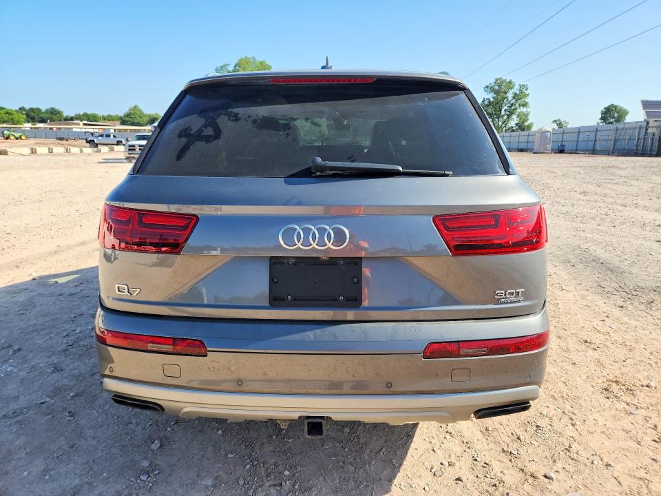 2017 Audi Q7 VIN WA1VAAF75HD029408 COPART salvage auction — FRONT END, Ar - Certificate Of Title (P), sold $7,100 on 2026-07-28 (photo 6)