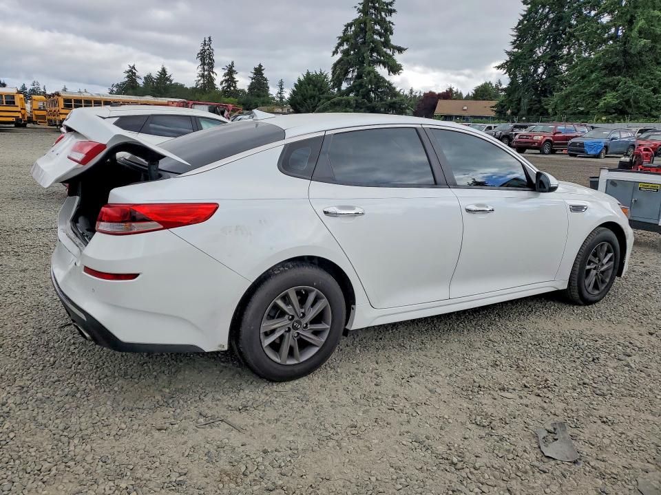 2020 Kia Optima VIN 5XXGT4L35LG448370 COPART salvage auction — REAR END, Wa - Bill Of Sale, sold $3,700 on 2026-07-14 (photo 3)