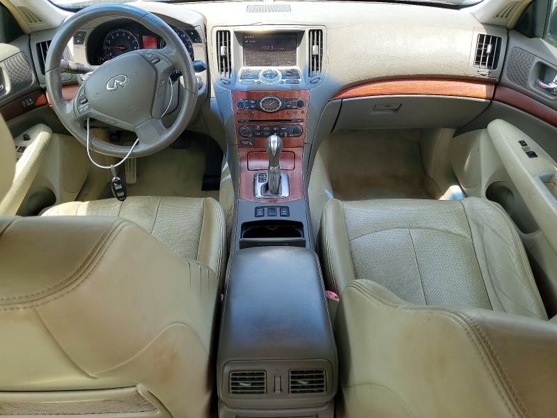 2008 Infiniti G VIN JNKBV61E28M201411 COPART salvage auction — REAR END, Al - Cert Of Title-Salvage Title, sold $725 on 2026-07-30 (photo 8)