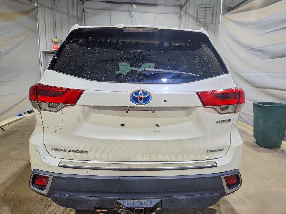 2018 Toyota Highlander VIN 5TDDGRFH0JS050555 COPART salvage auction — REAR END, Nh - Cert Of Title-Salvage, sold $2,050 on 2026-07-28 (photo 6)