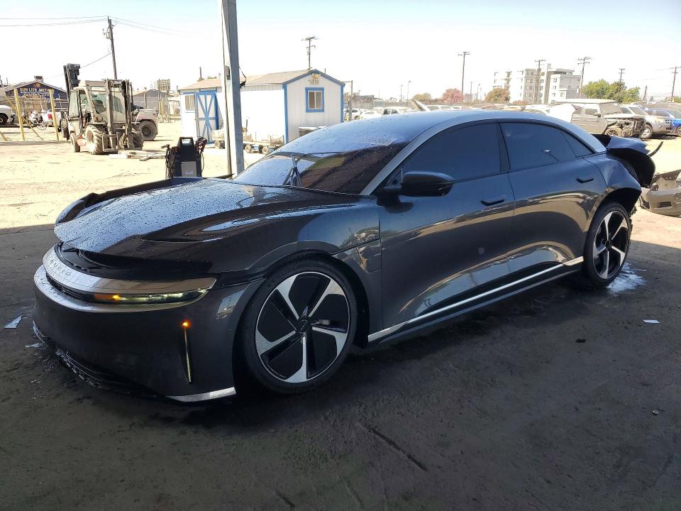 2026 Lucid VIN 50EA1TEA6TA014127 COPART salvage auction — FRONT END, Ca - Salvage Certificate, sold $5,100 on 2026-08-27 (photo 1)