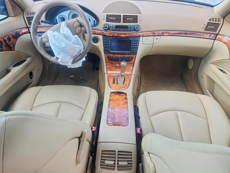 2008 Mercedes-benz E-class VIN WDBUF56X88B188301 COPART salvage auction — FRONT END, TX - SALVAGE VEHICLE TITLE (P), sold $425 on 2026-07-13 (photo 8)