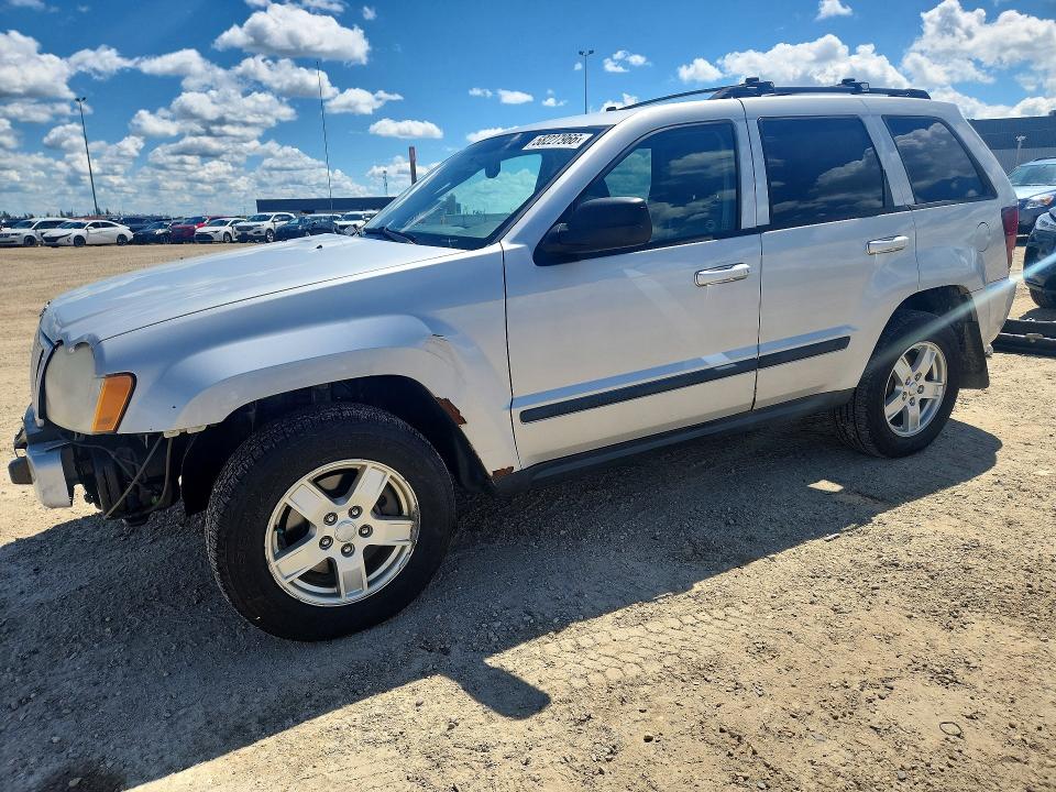 2007 Jeep Grand cherokee VIN 1J8GR48K17C557292 COPART salvage auction — FRONT END, AB - BOS - SALVAGE, sold $450 on 2026-07-02 (photo 1)