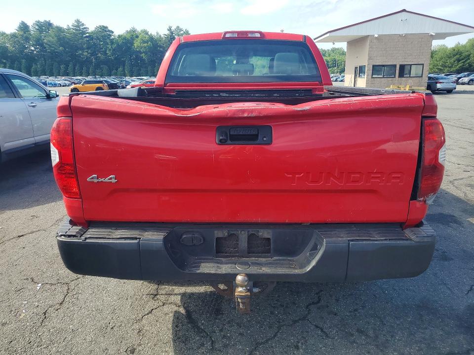 2016 Toyota Tundra VIN 5TFUM5F19GX065370 COPART salvage auction — FRONT END, Ri - Salvage Certificate Of Title, sold $325 on 2026-07-21 (photo 6)